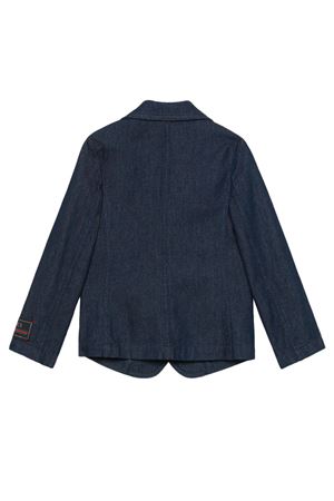 Dark blue washed denim jacket GUCCI KIDS | 759864XDCRU4759